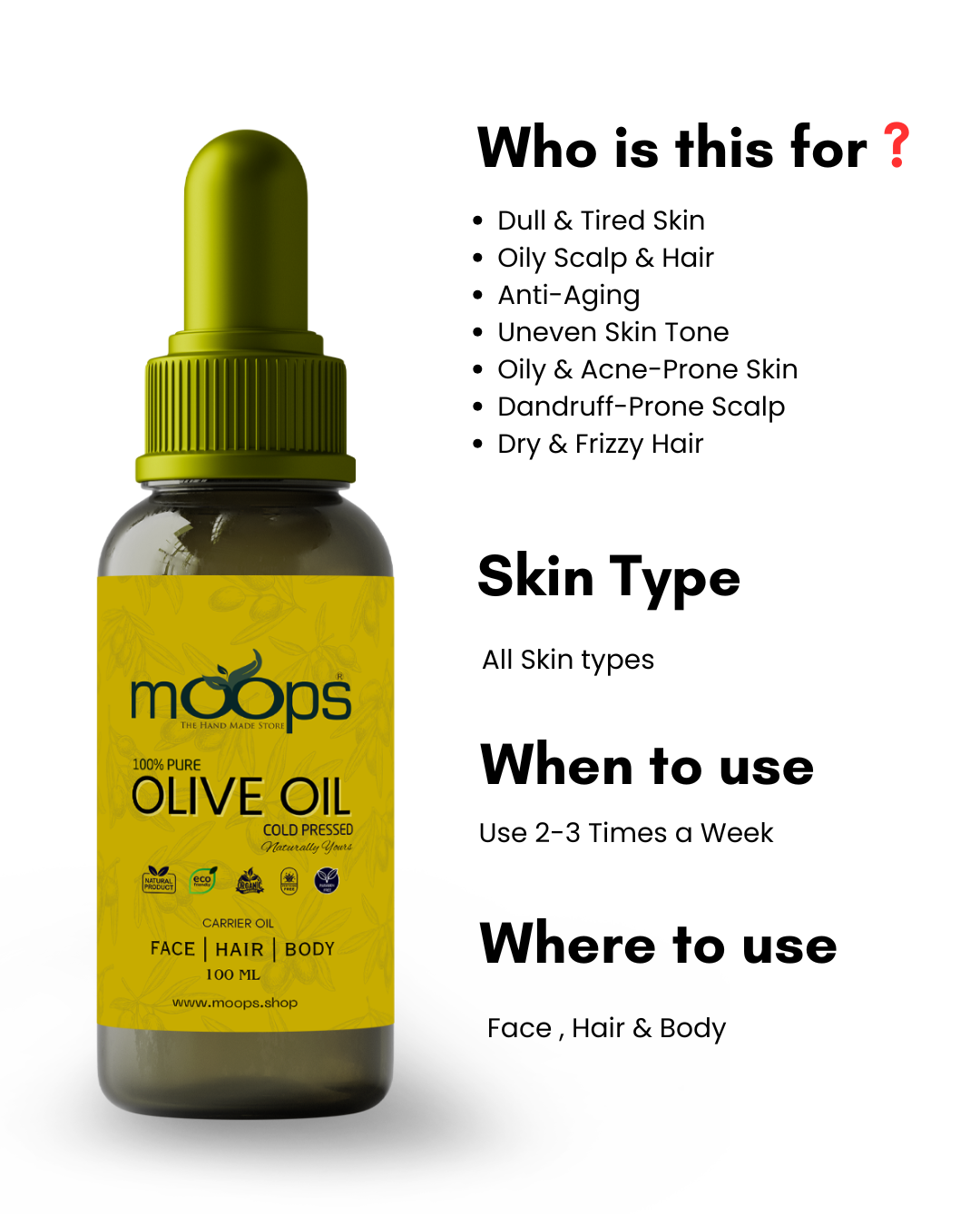 Moops Olive Oil