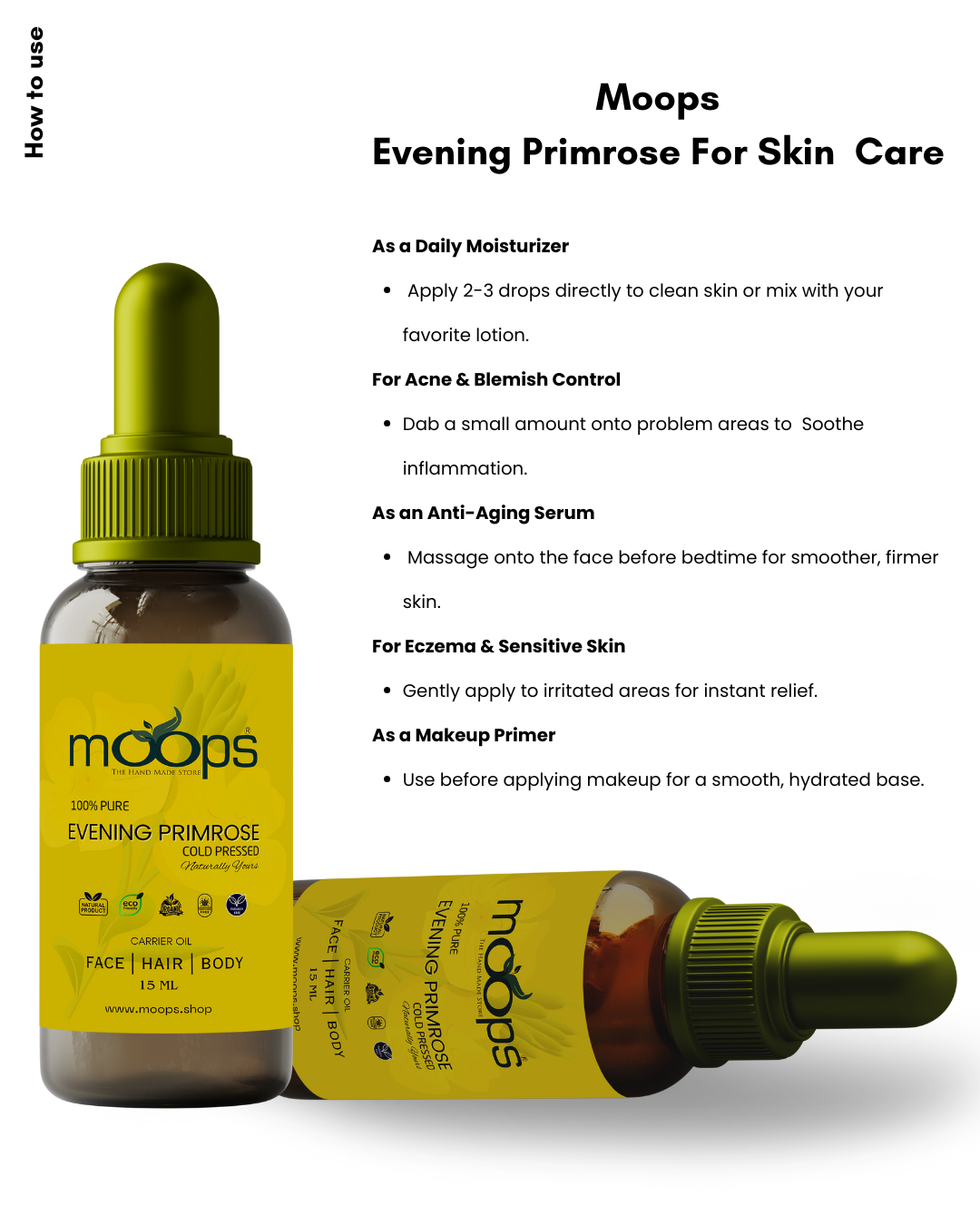 Moops Evening Primrose Oil