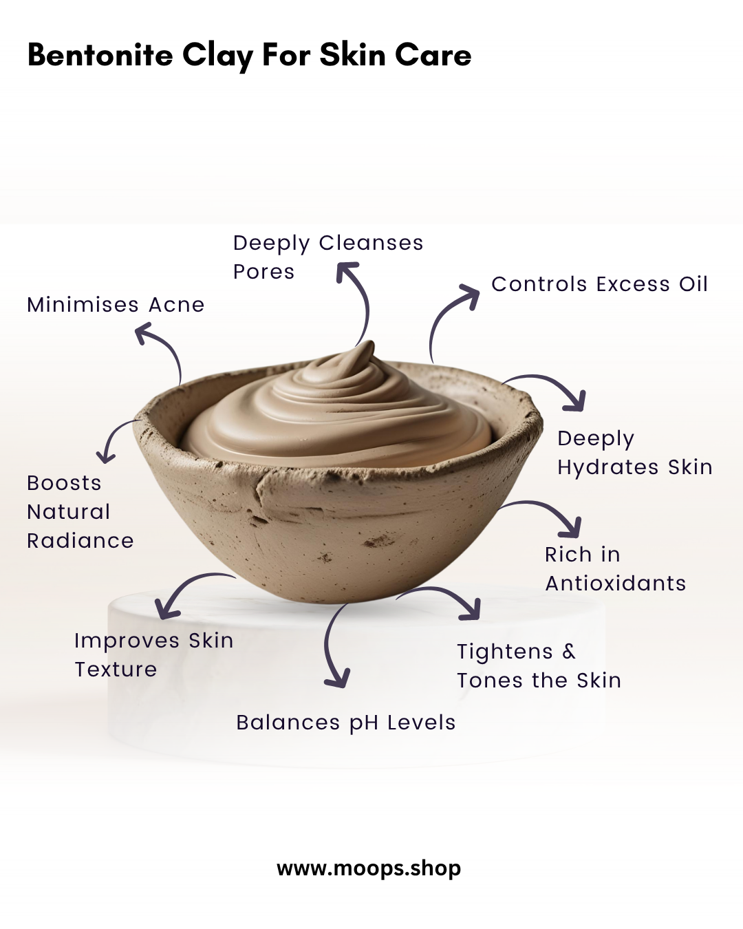 Moops Goat Milk Bentonite Clay Premium Handmade Soap