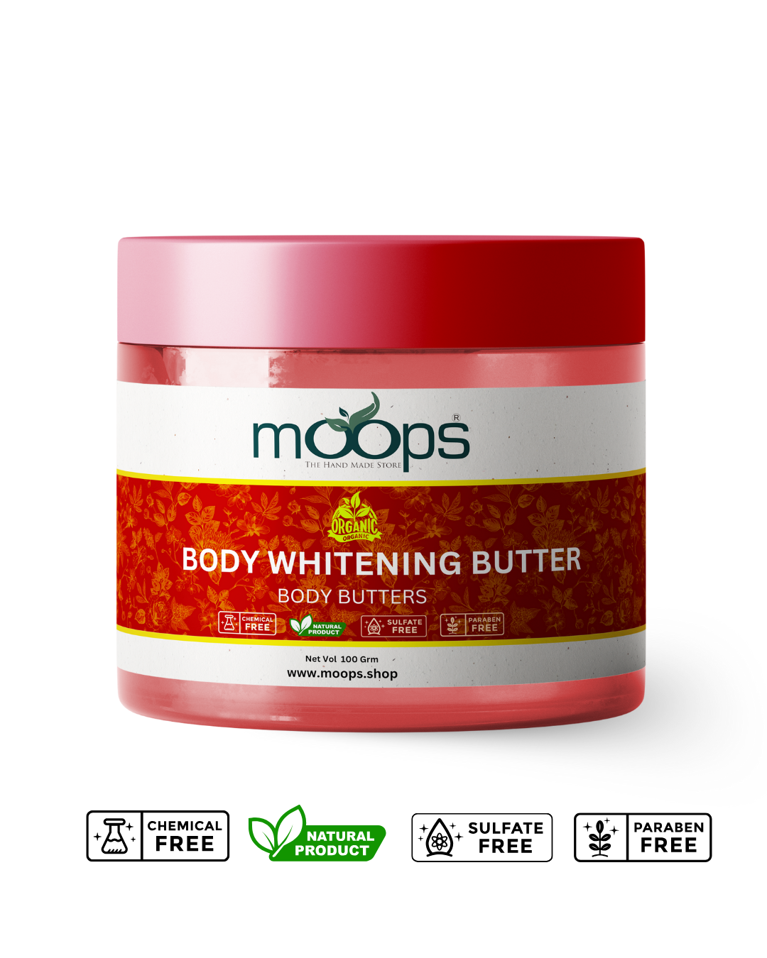 Moops Body Whitening Butter