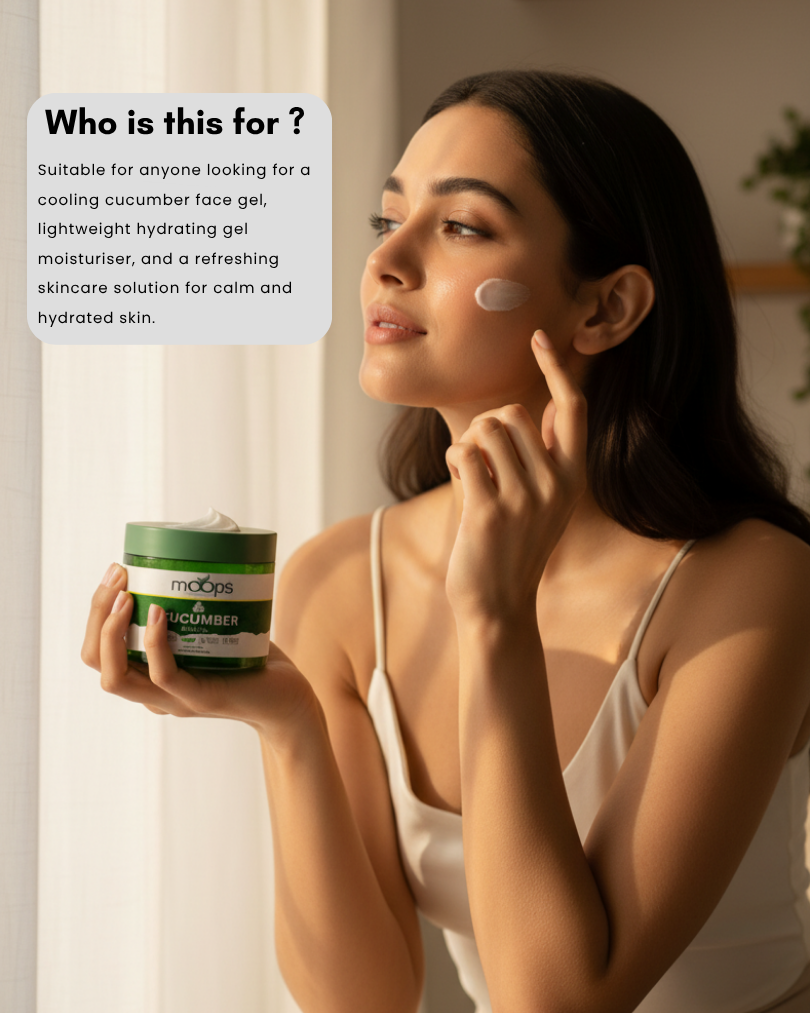Moops Cucumber Face Gel