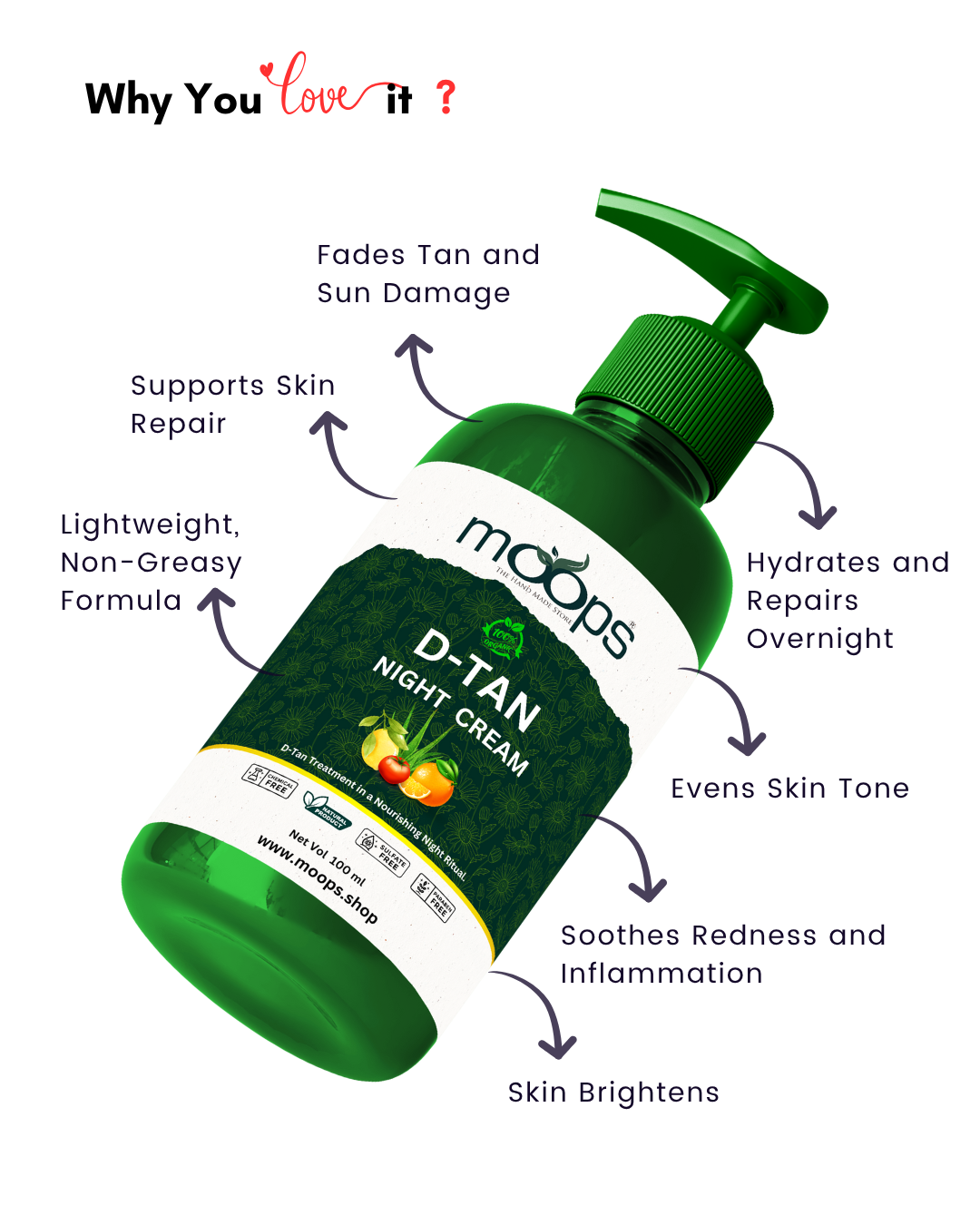 Moops D-Tan Night Cream