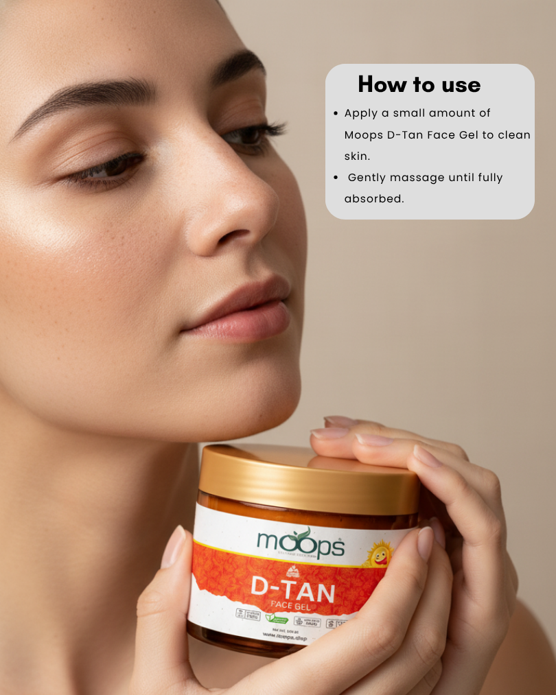 Moops De-Tan Face Gel