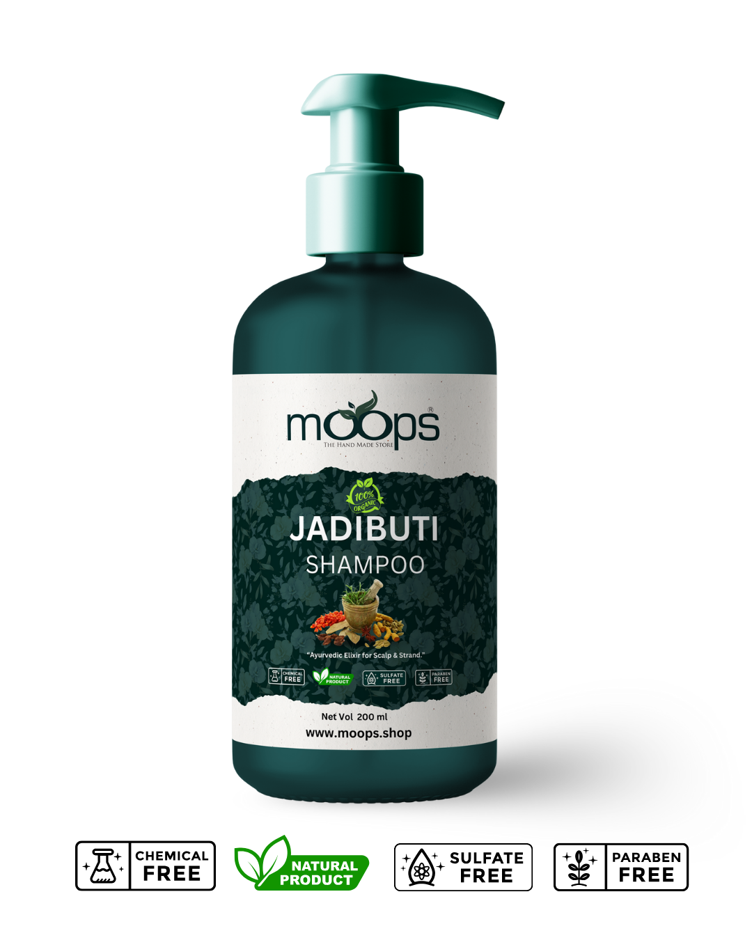 Moops Jadibuti Shampoo