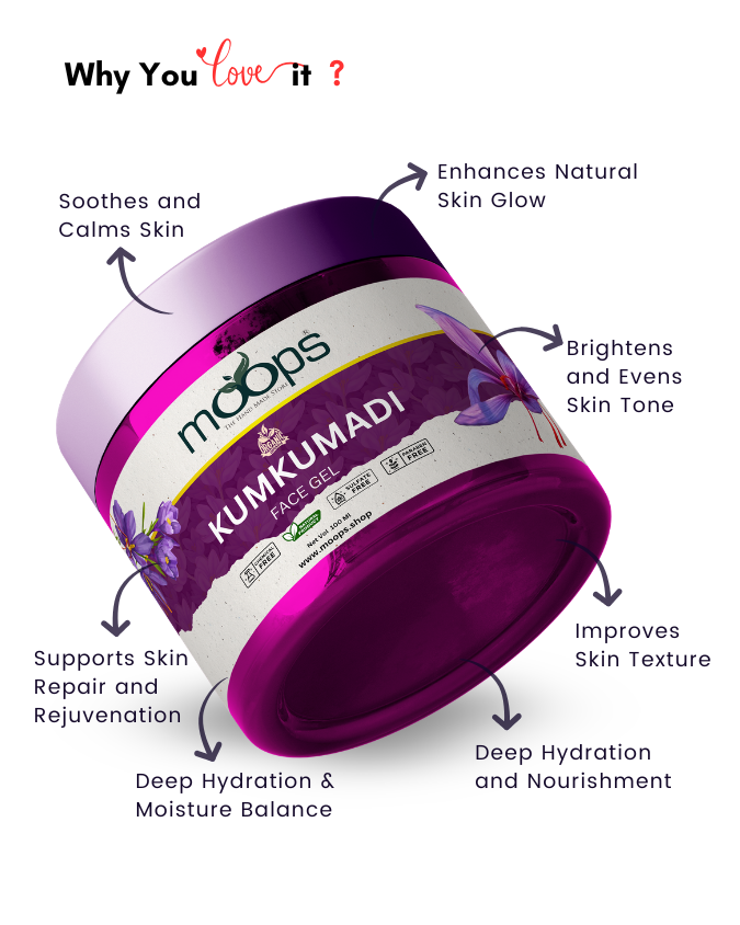 Moops Kumkumadi Face Gel