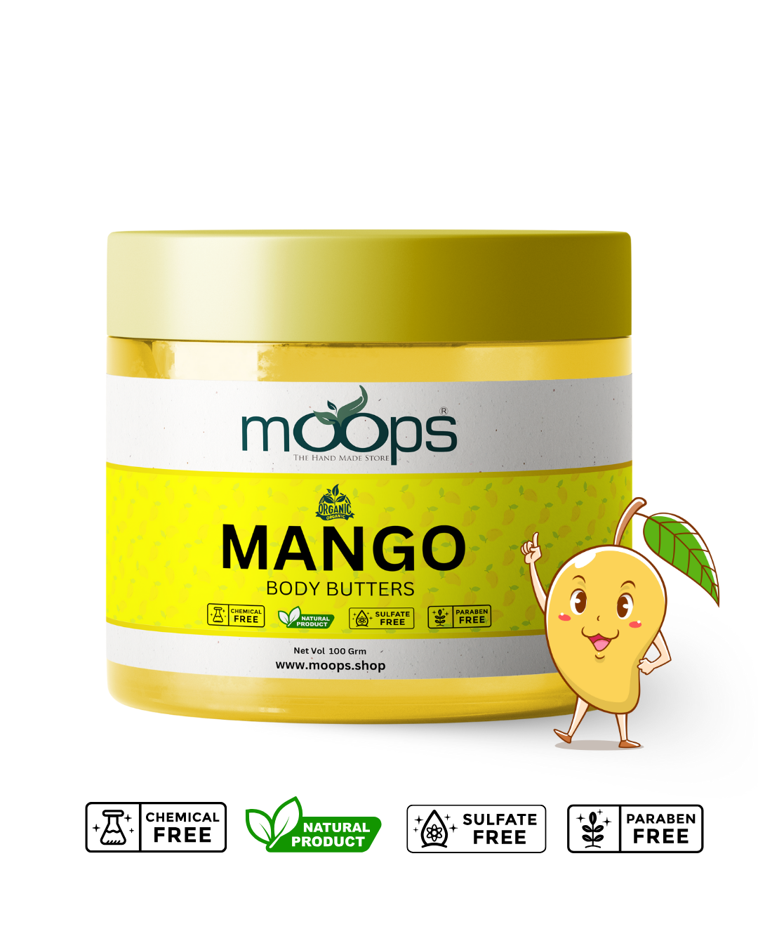 Moops Mango Body Butter