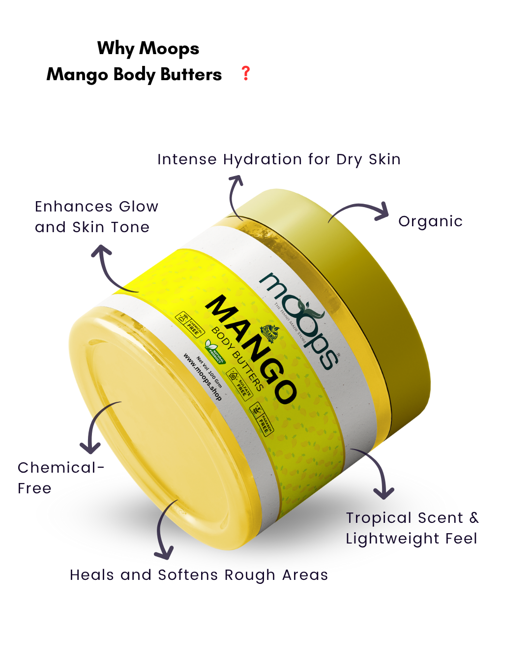 Moops Mango Body Butter