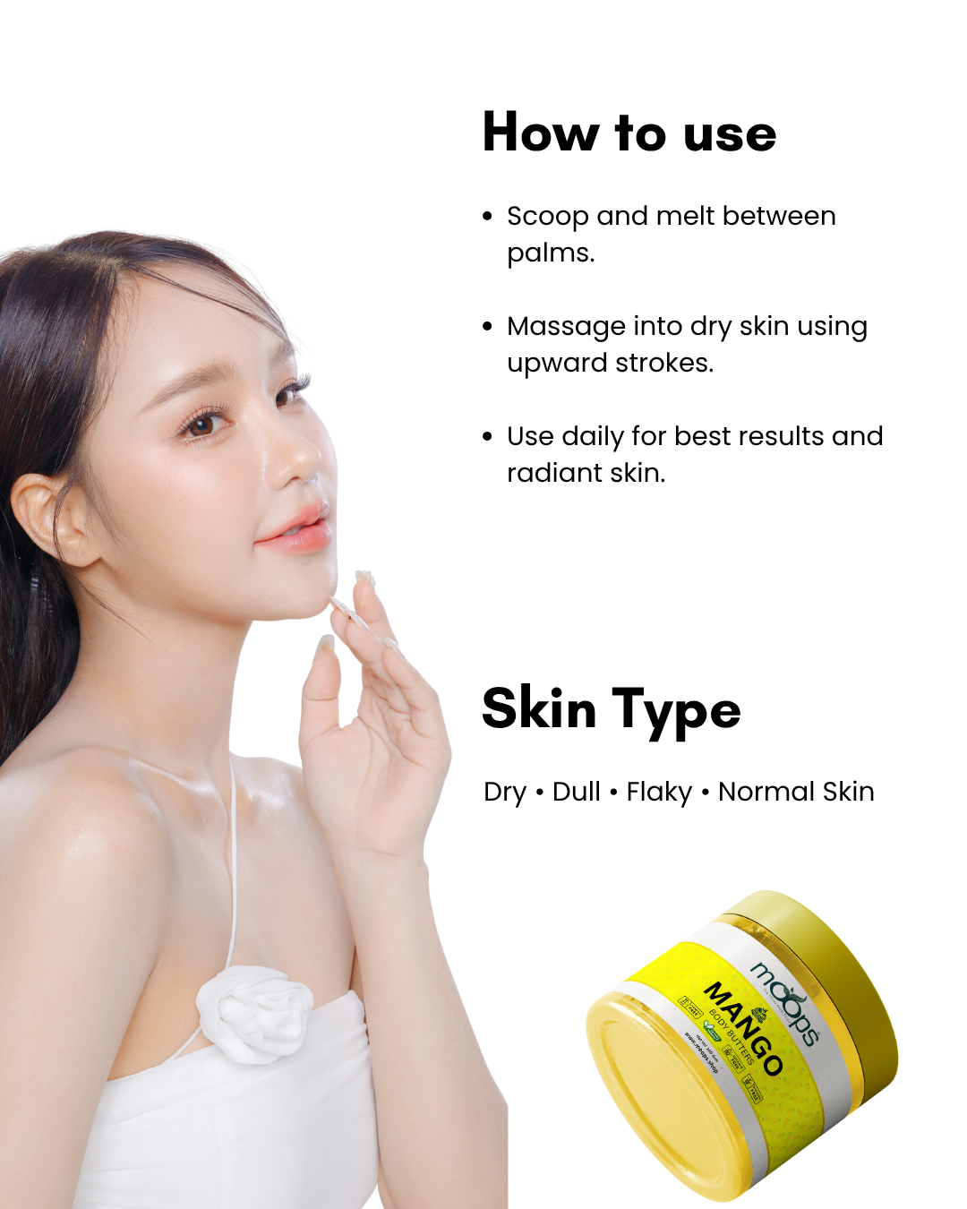 Moops Mango Body Butter