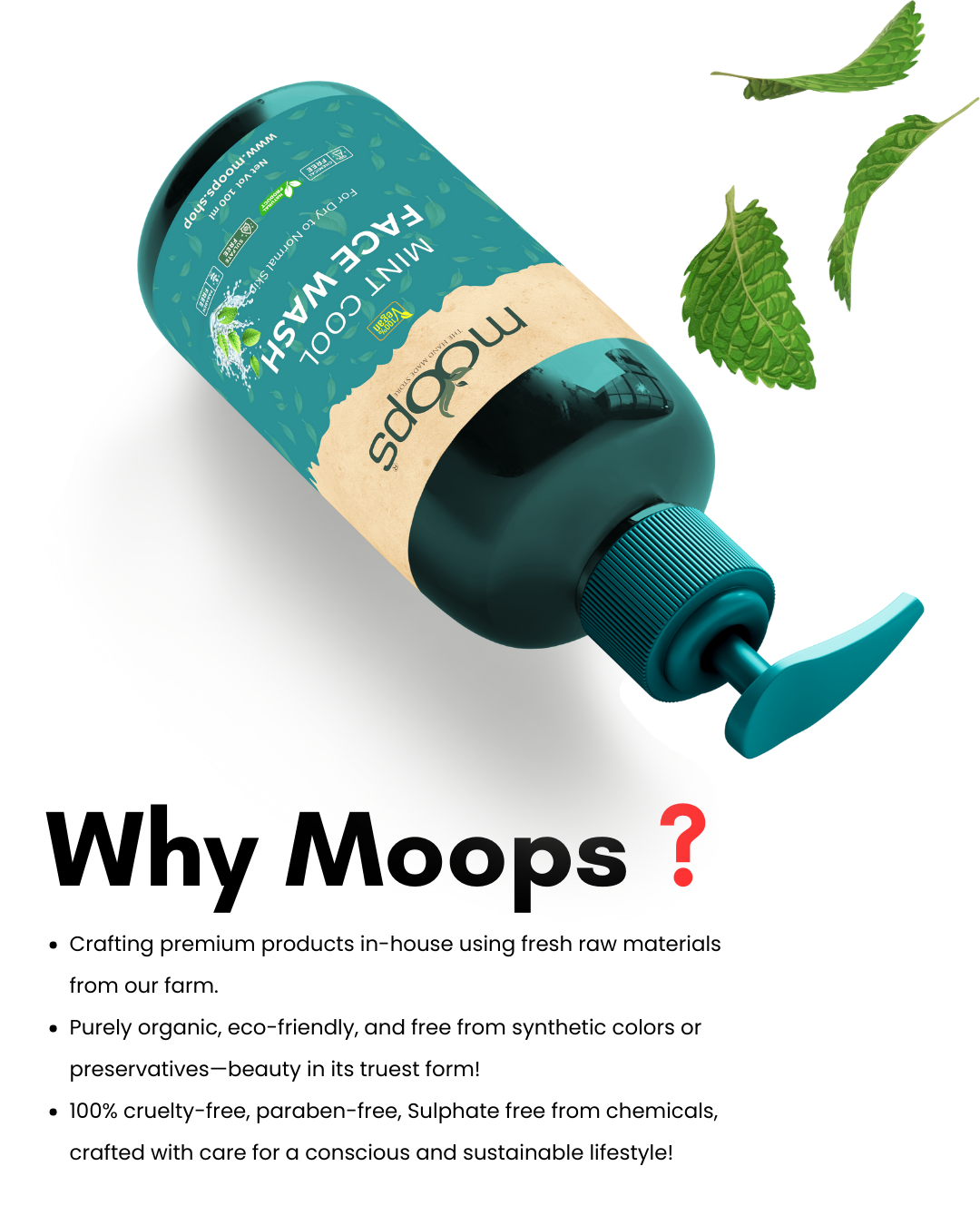 Moops Mint Face Wash