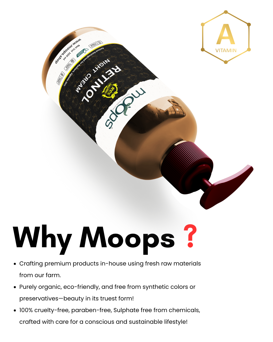 Moops Retinol Night Cream