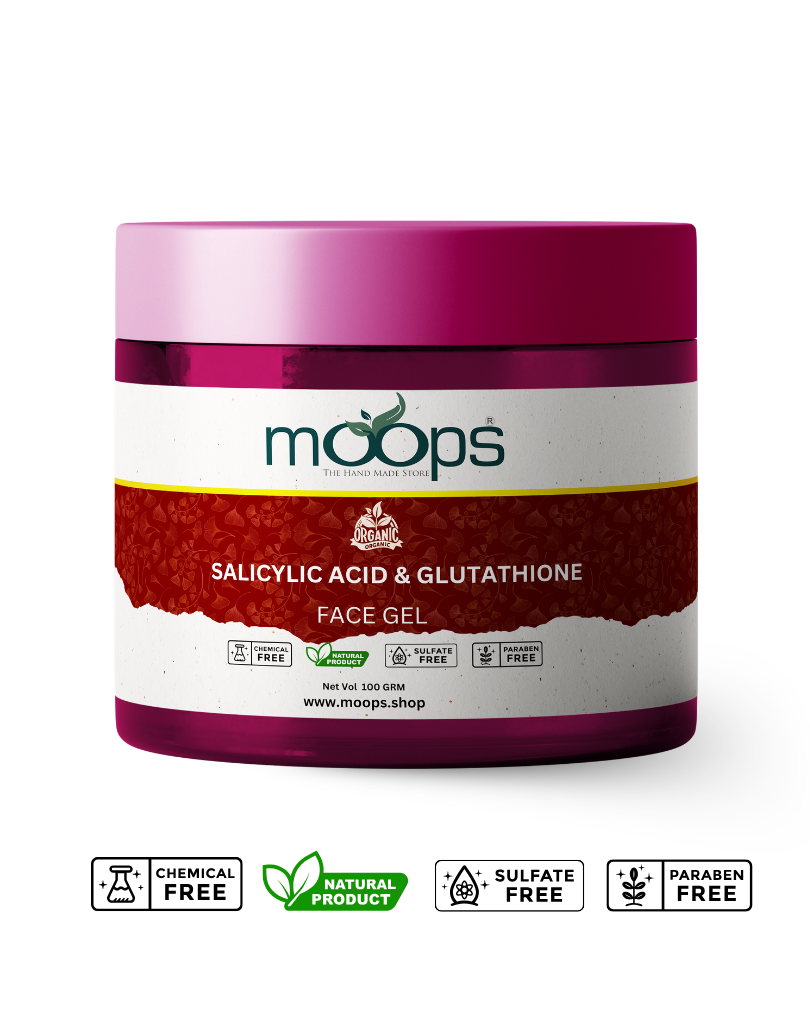 Moops Salicylic & Glutathione Face Gel