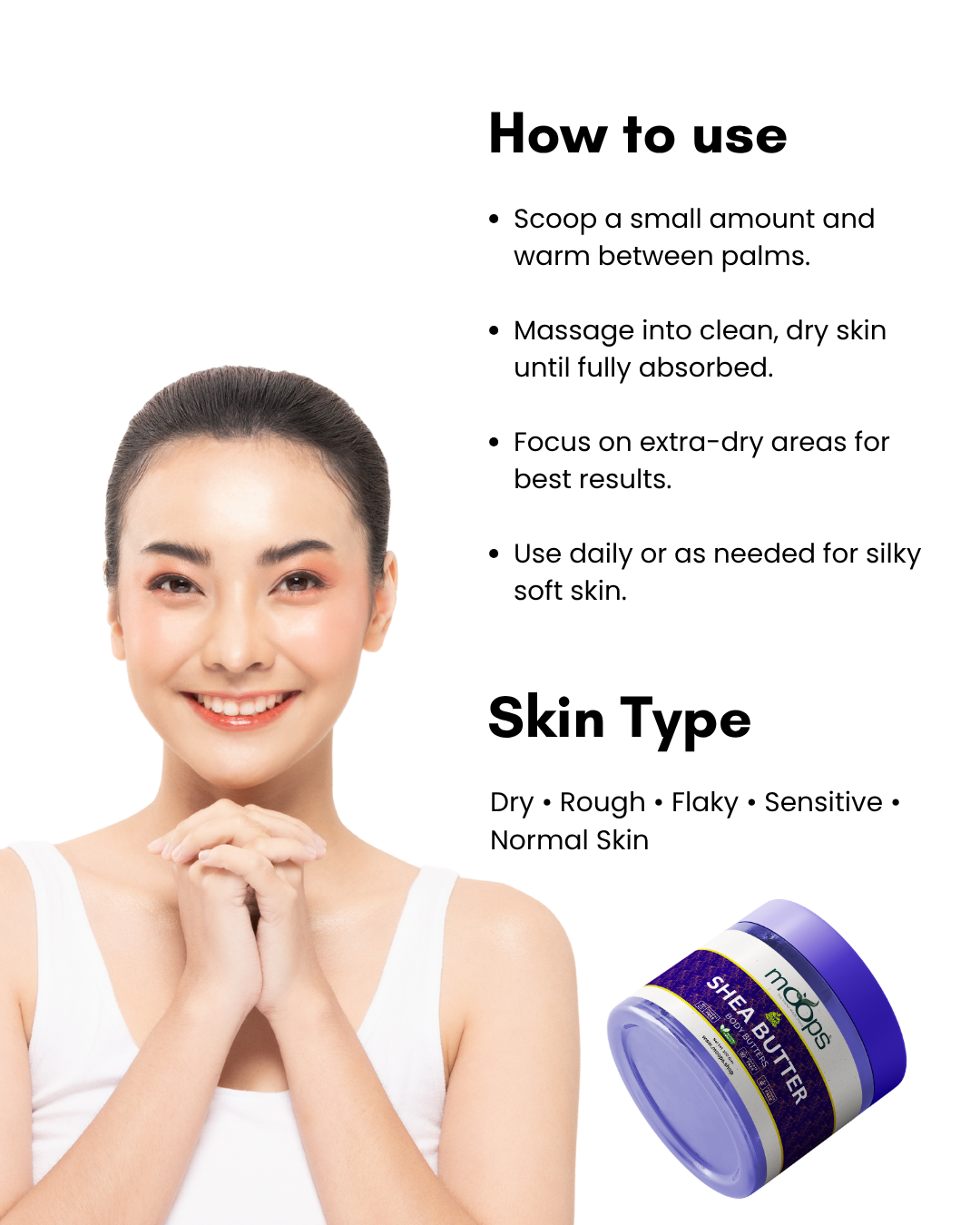 Moops Shea Butter Body Butter