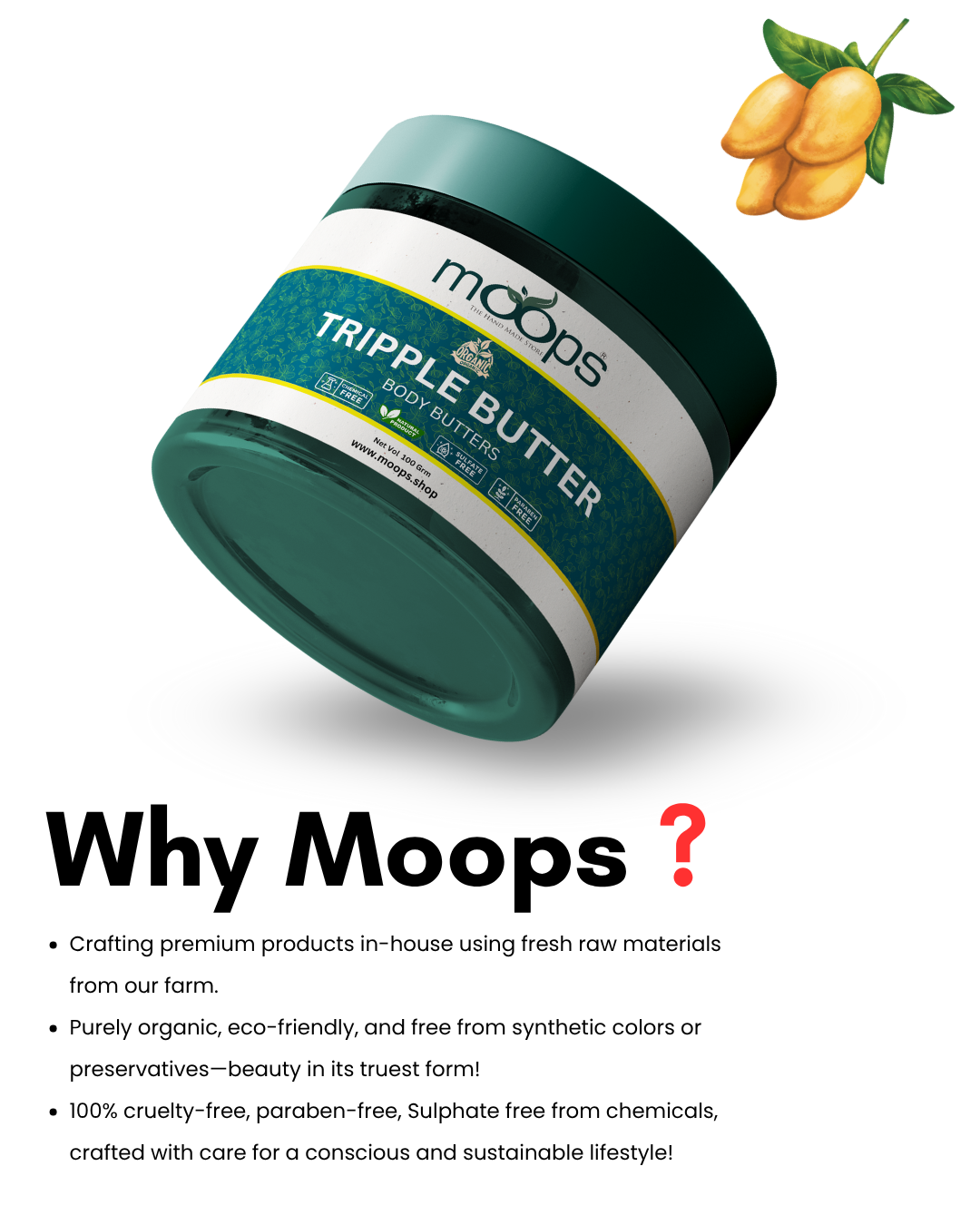 Moops Triple Butter Body Butter