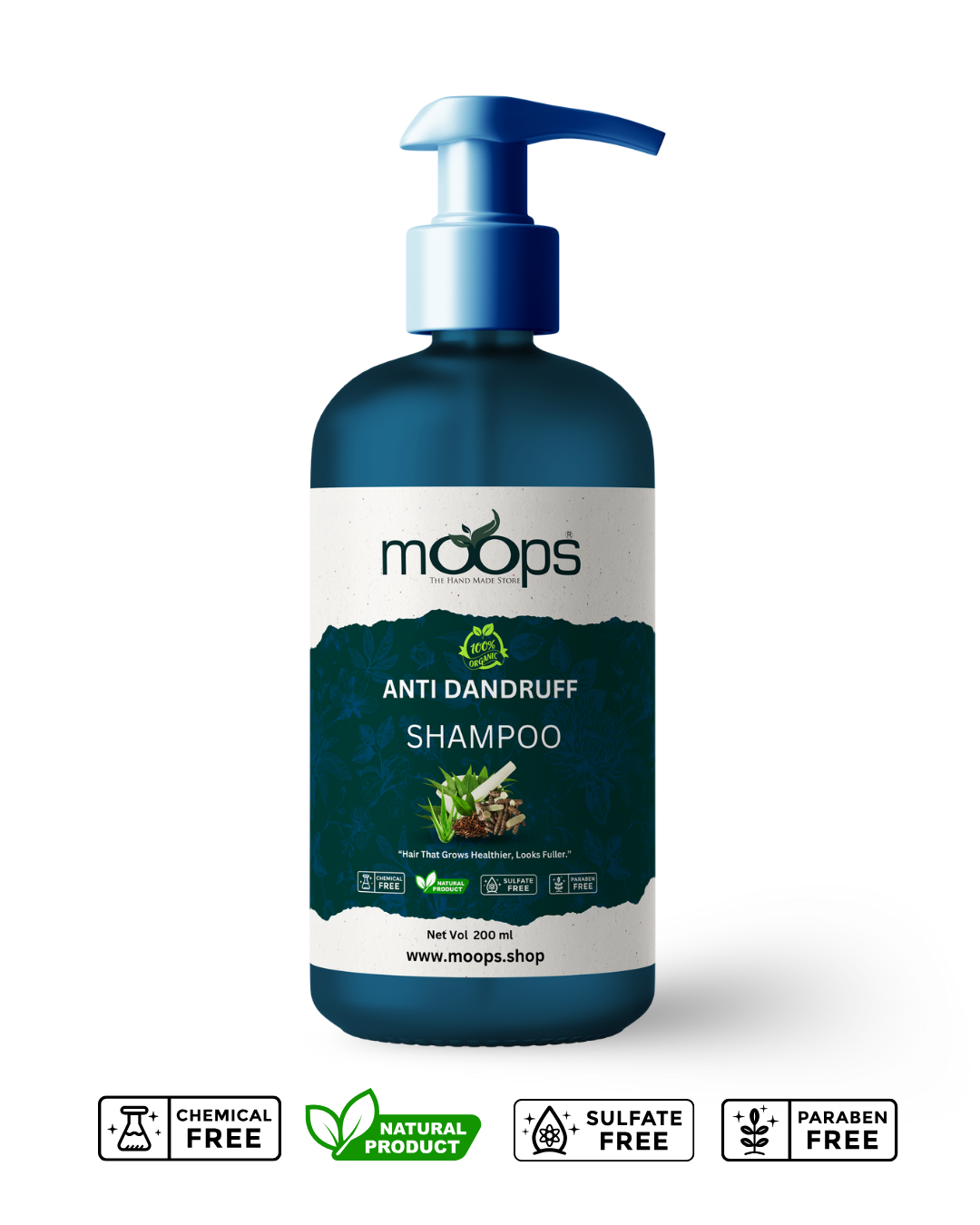 Moops Anti-Dandruff Shampoo