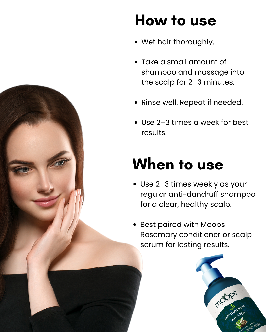 Moops Anti-Dandruff Shampoo