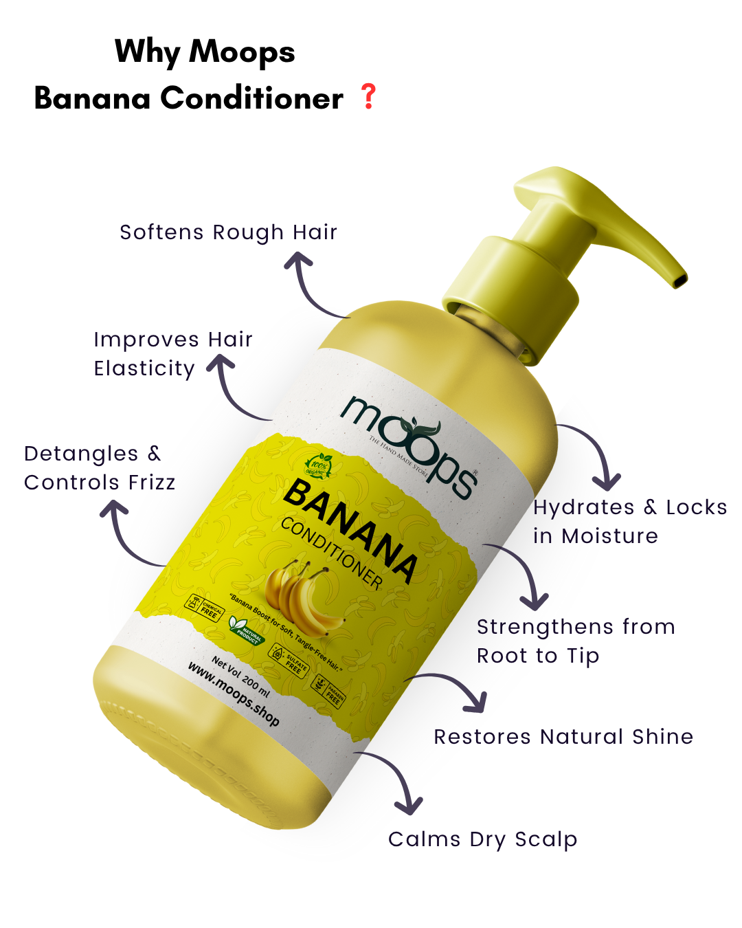 Moops Banana Conditioner