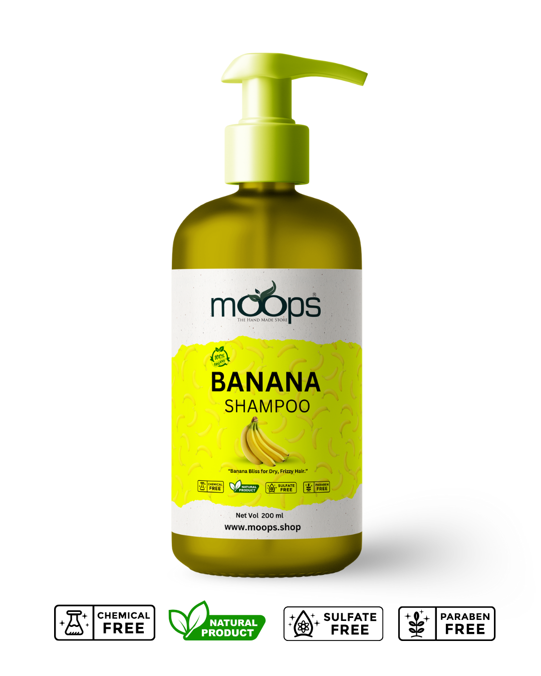 Moops Banana Shampoo