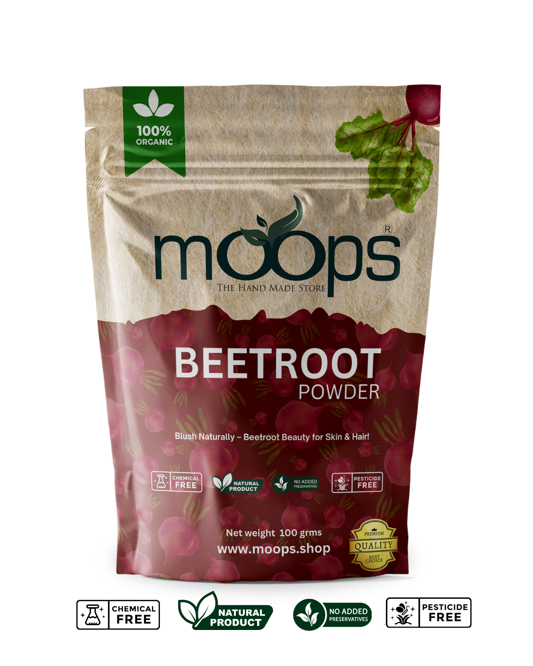 Moops Beetroot Powder