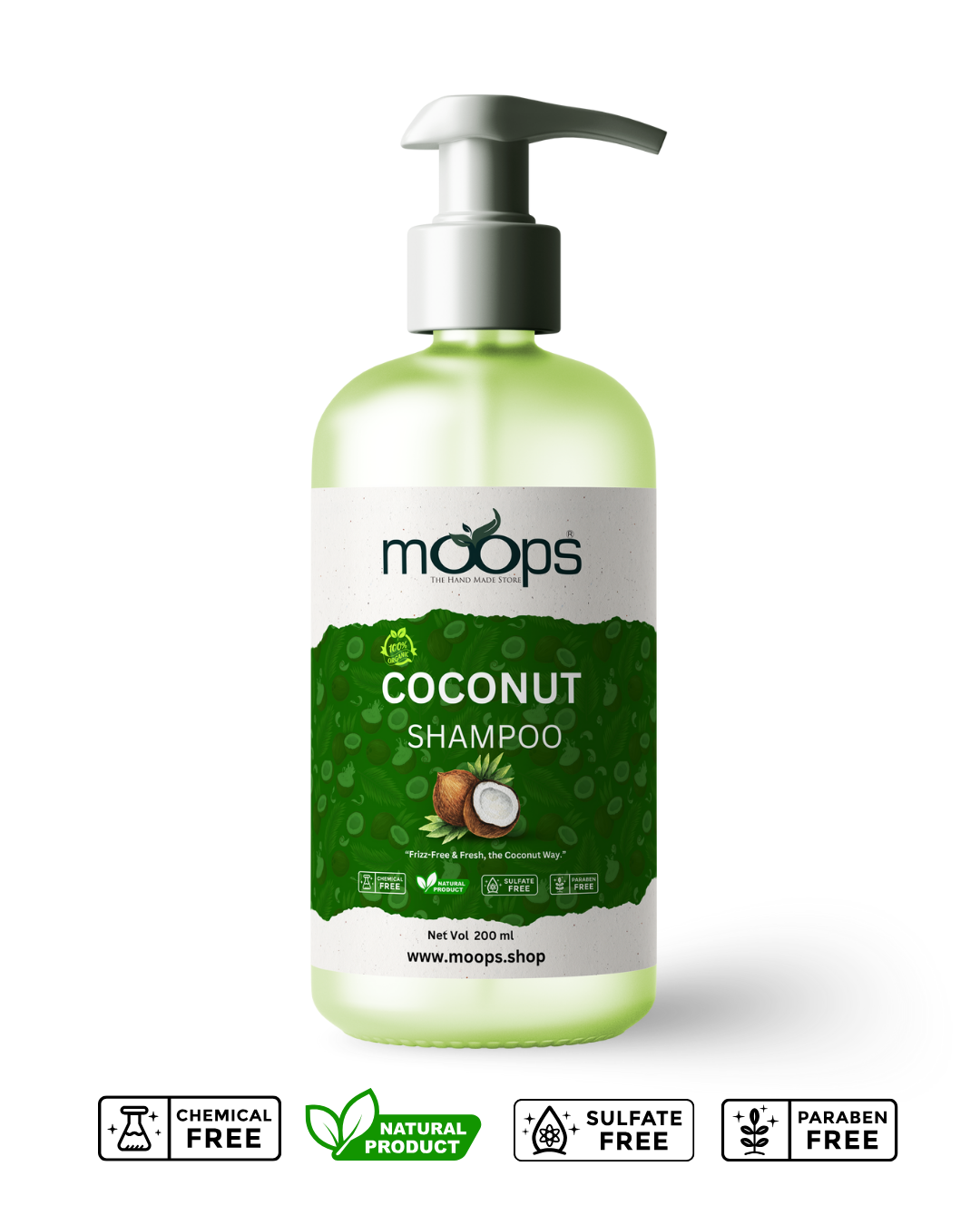 Moops Coconut Shampoo