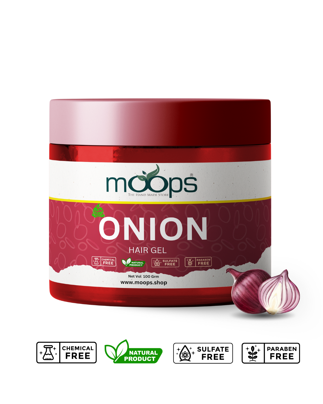 Moops Onion Hair Gel