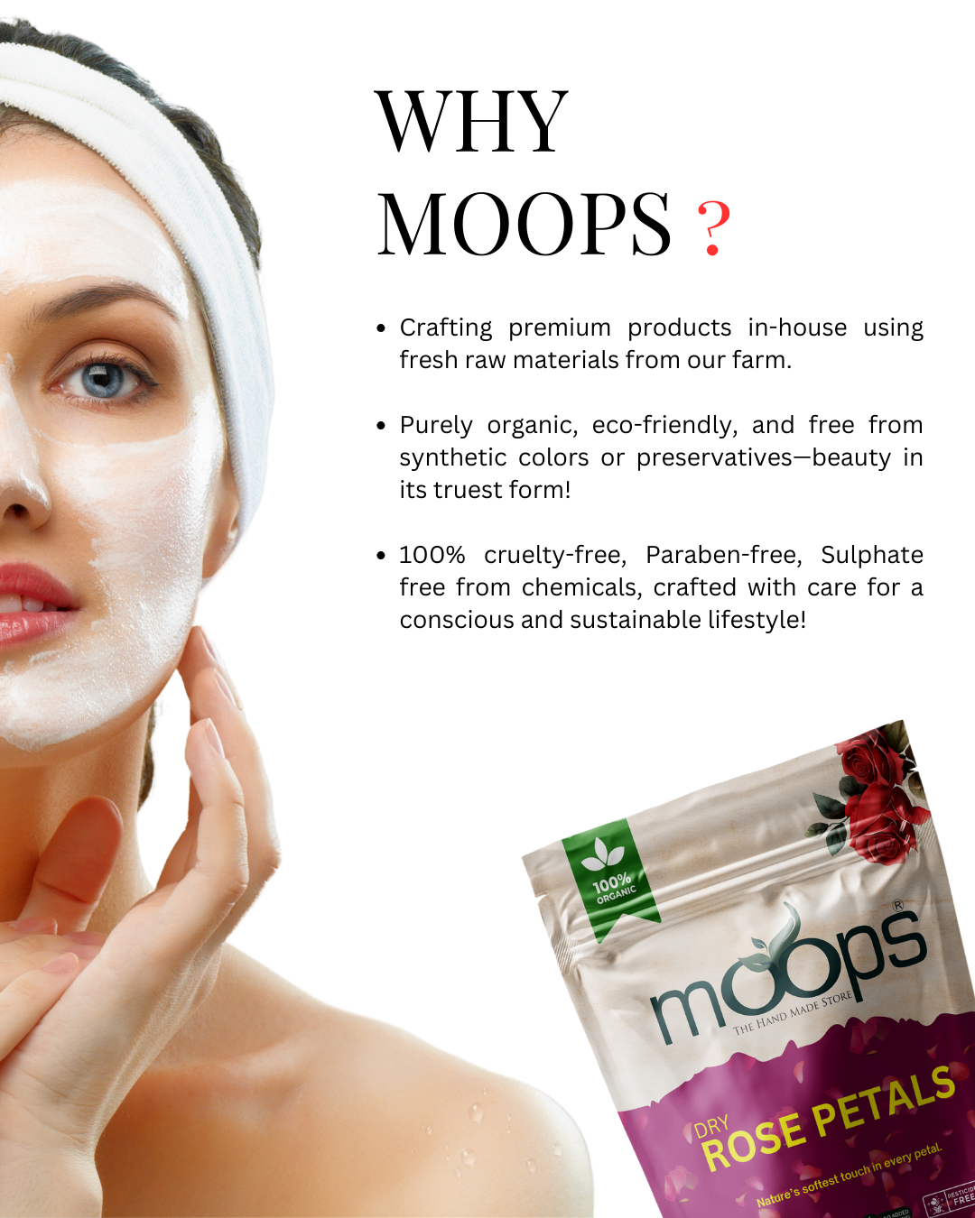 Moops Dried Rose Petals