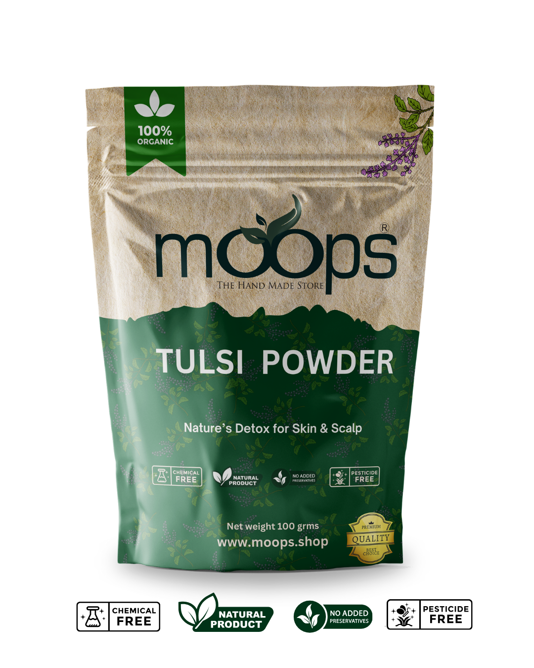 Moops Tulsi Powder