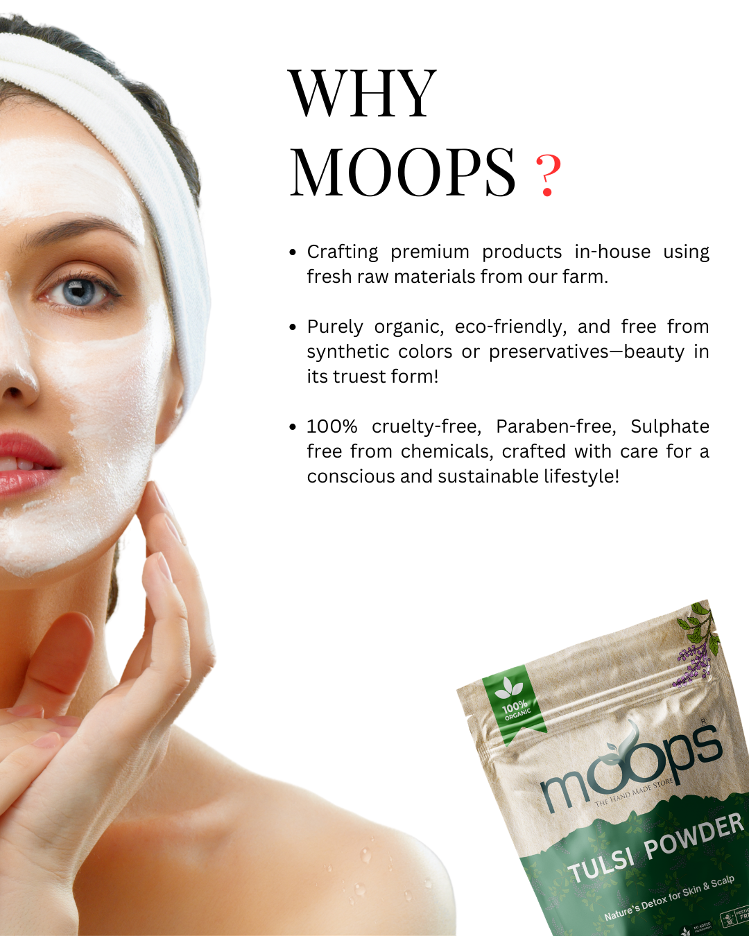 Moops Tulsi Powder