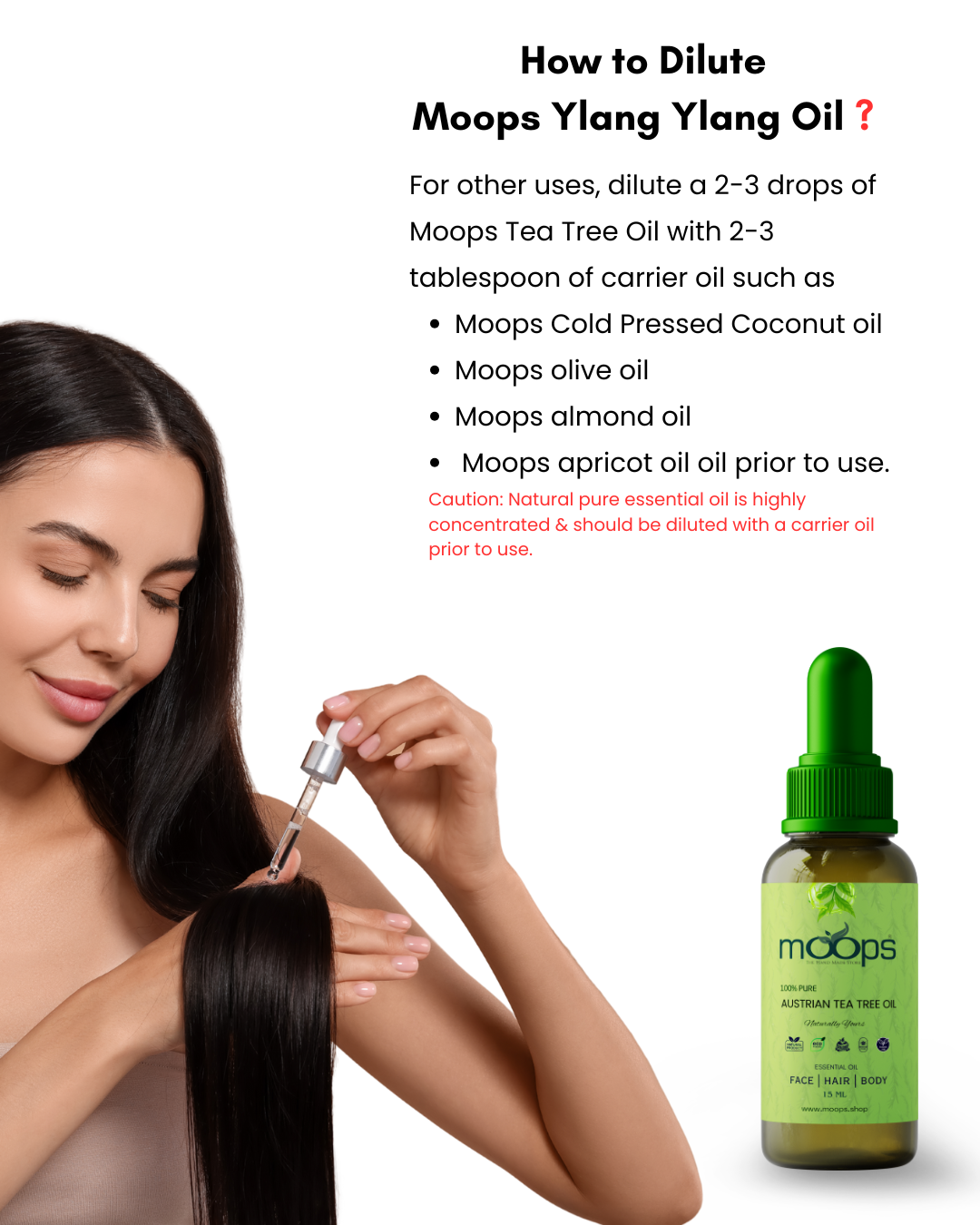 Moops Austrian Tea Tree Essential Oil