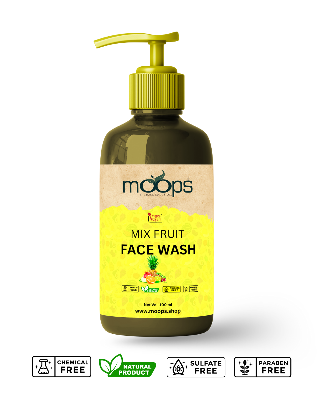 Moops Mix Fruit Face Wash