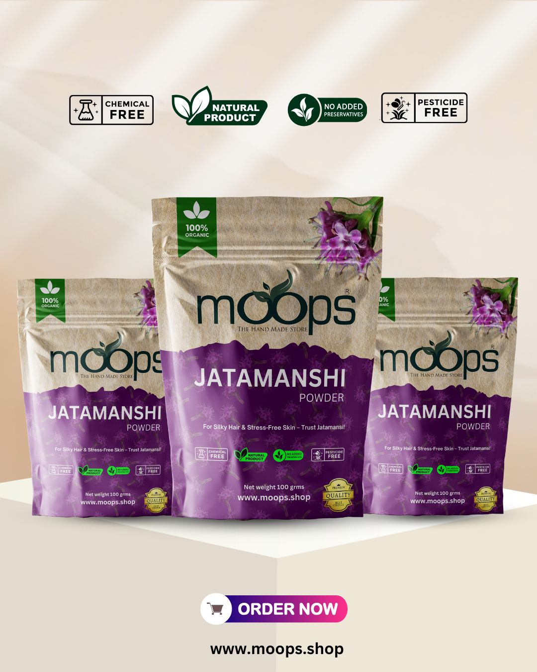 Moops Jatamansi Powder