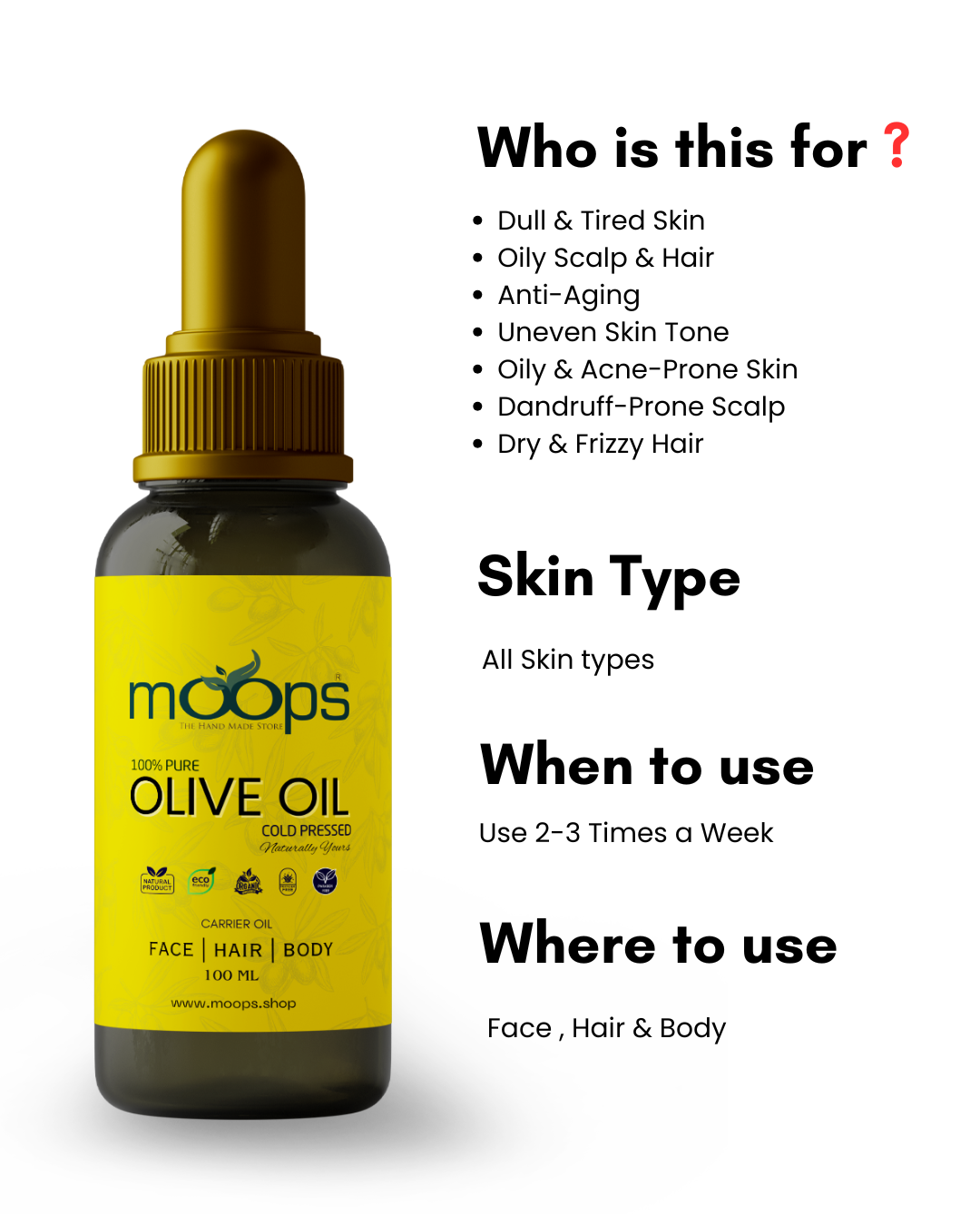 Moops Olive Oil