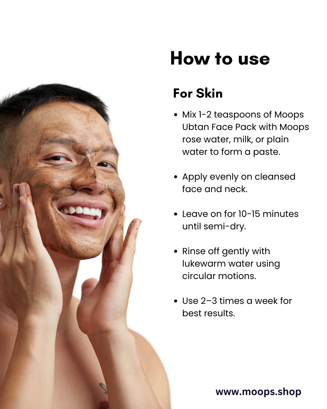Moops Ubtan Face Pack
