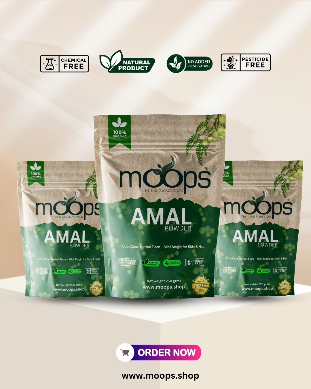 Moops Amla Powder