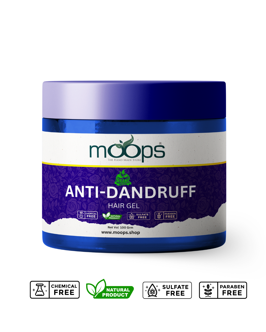 Moops Anti-Dandruff Hair Gel