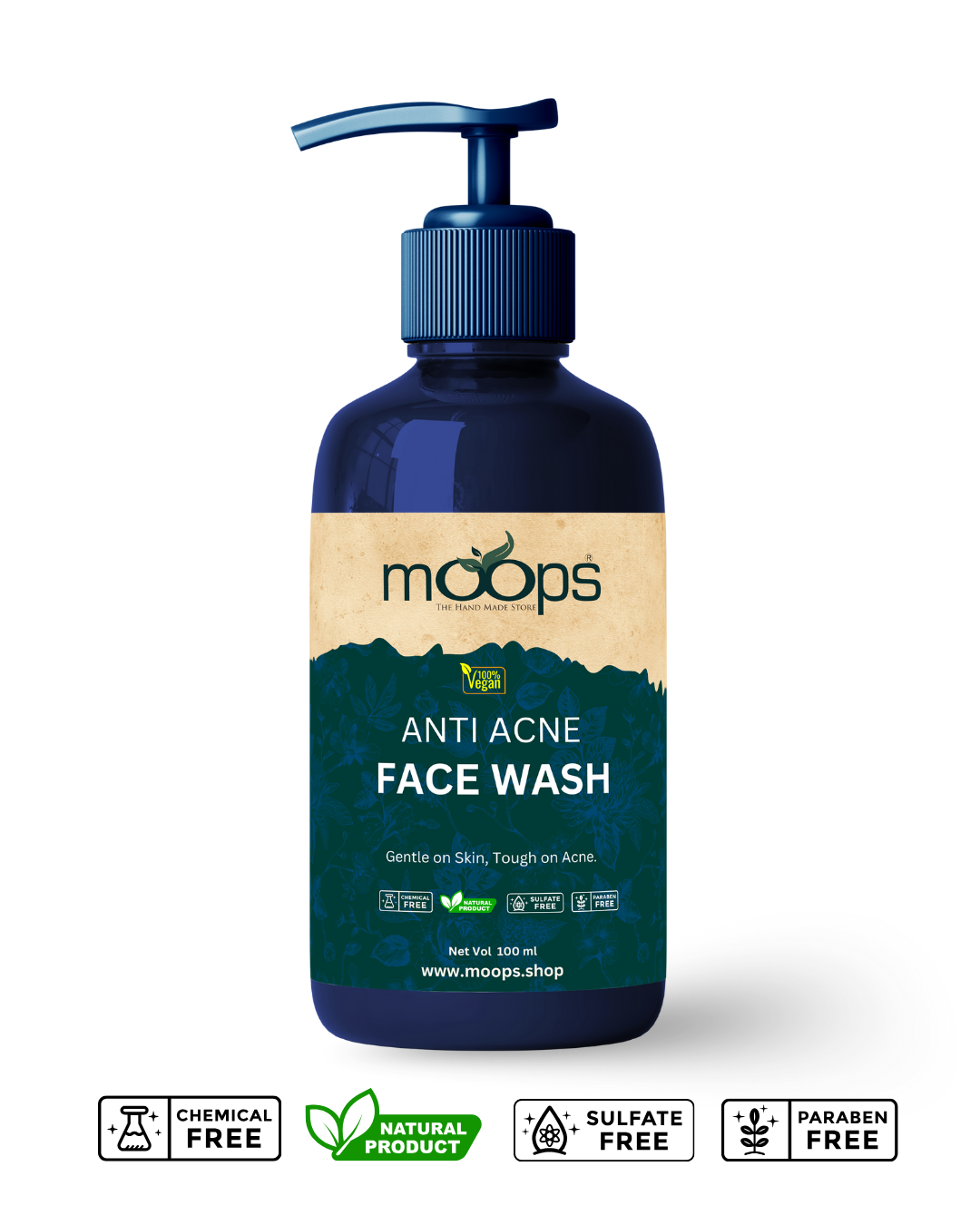Moops Anti-Acne Face Wash