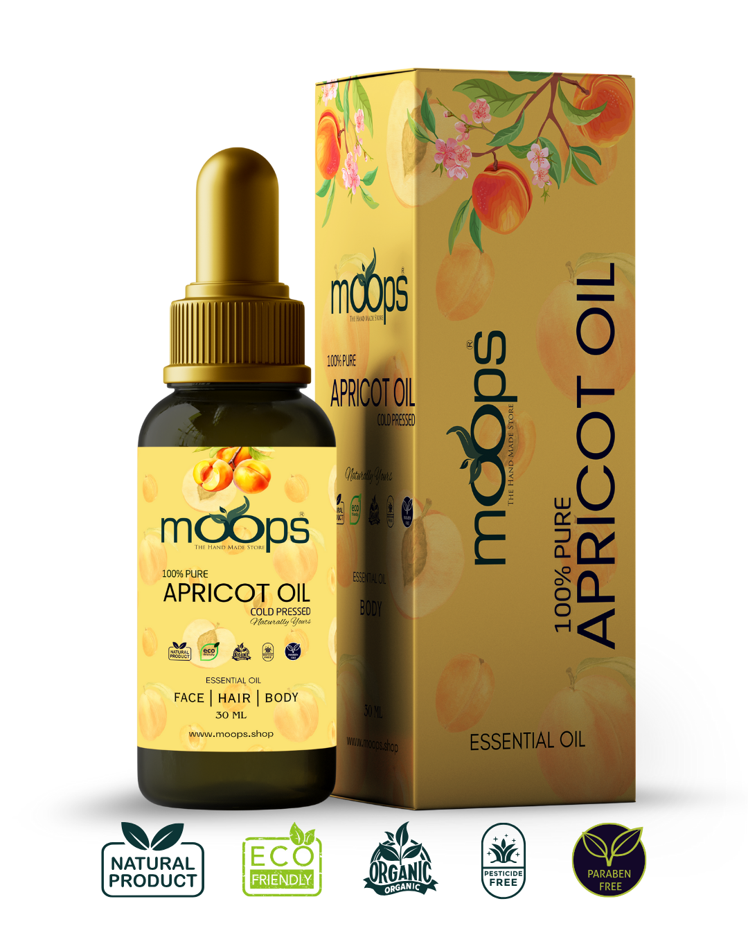 Moops Apricot Oil 