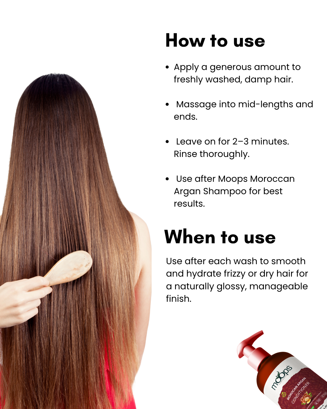 Moops Moroccan Argan Conditioner