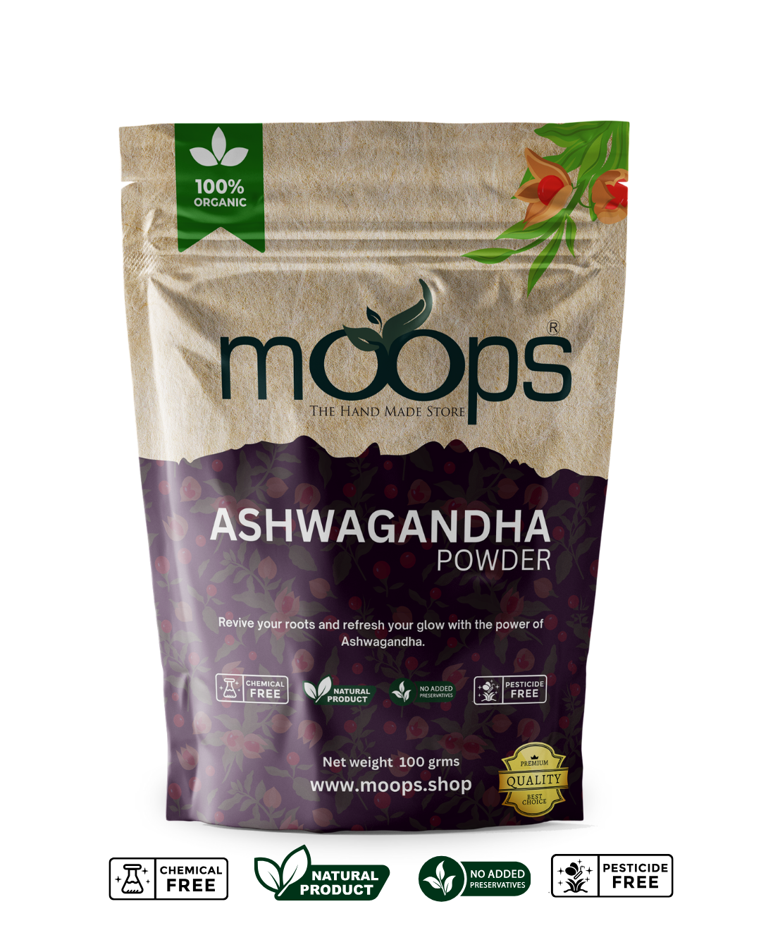 Moops Ashwagandha Powder