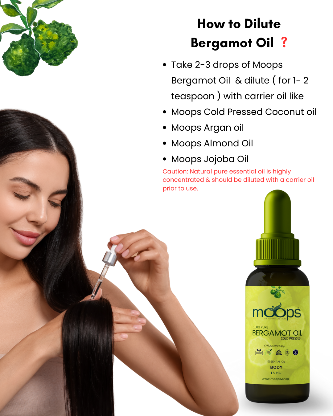 Moops Bergamot Oil