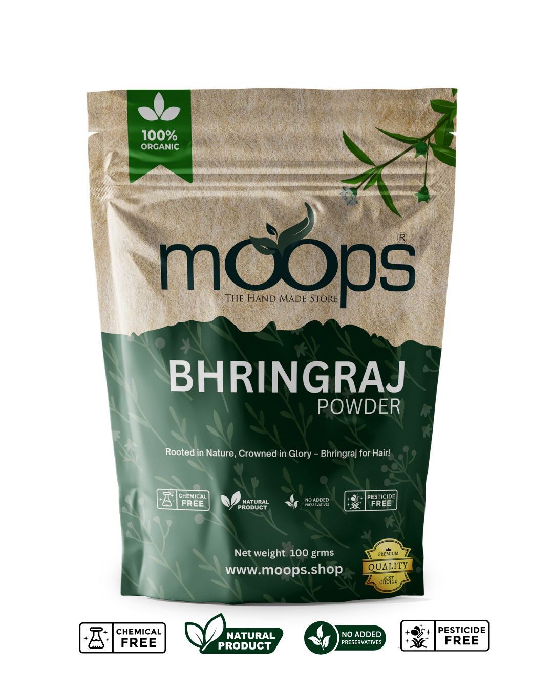 Moops Bhringraj Powder