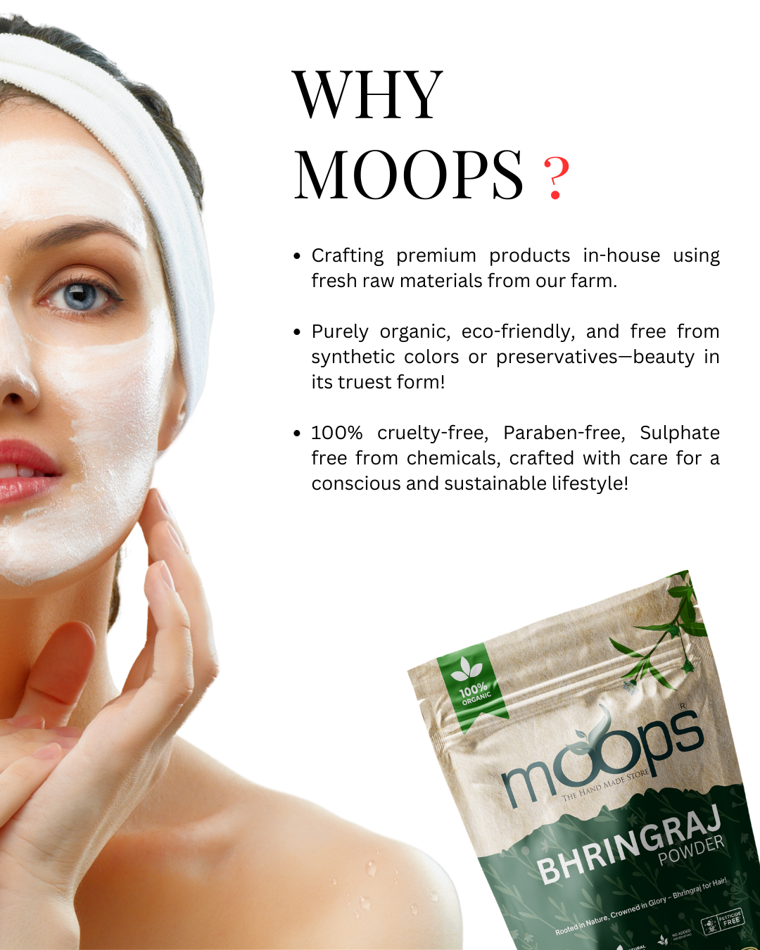 Moops Bhringraj Powder