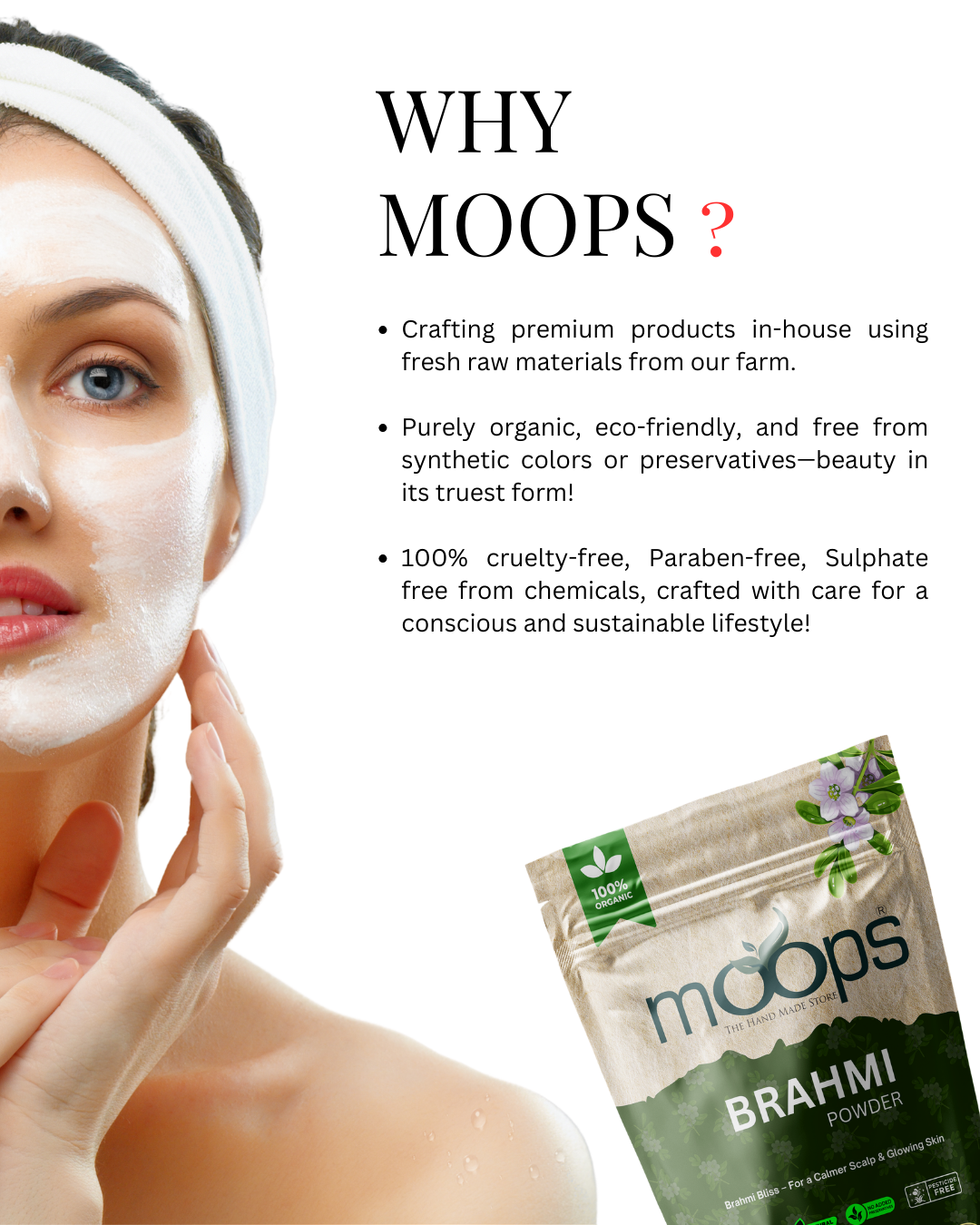 Moops Brahmi Powder