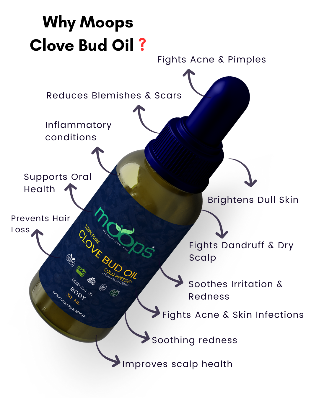 Moops Clove Bud Essential Oil