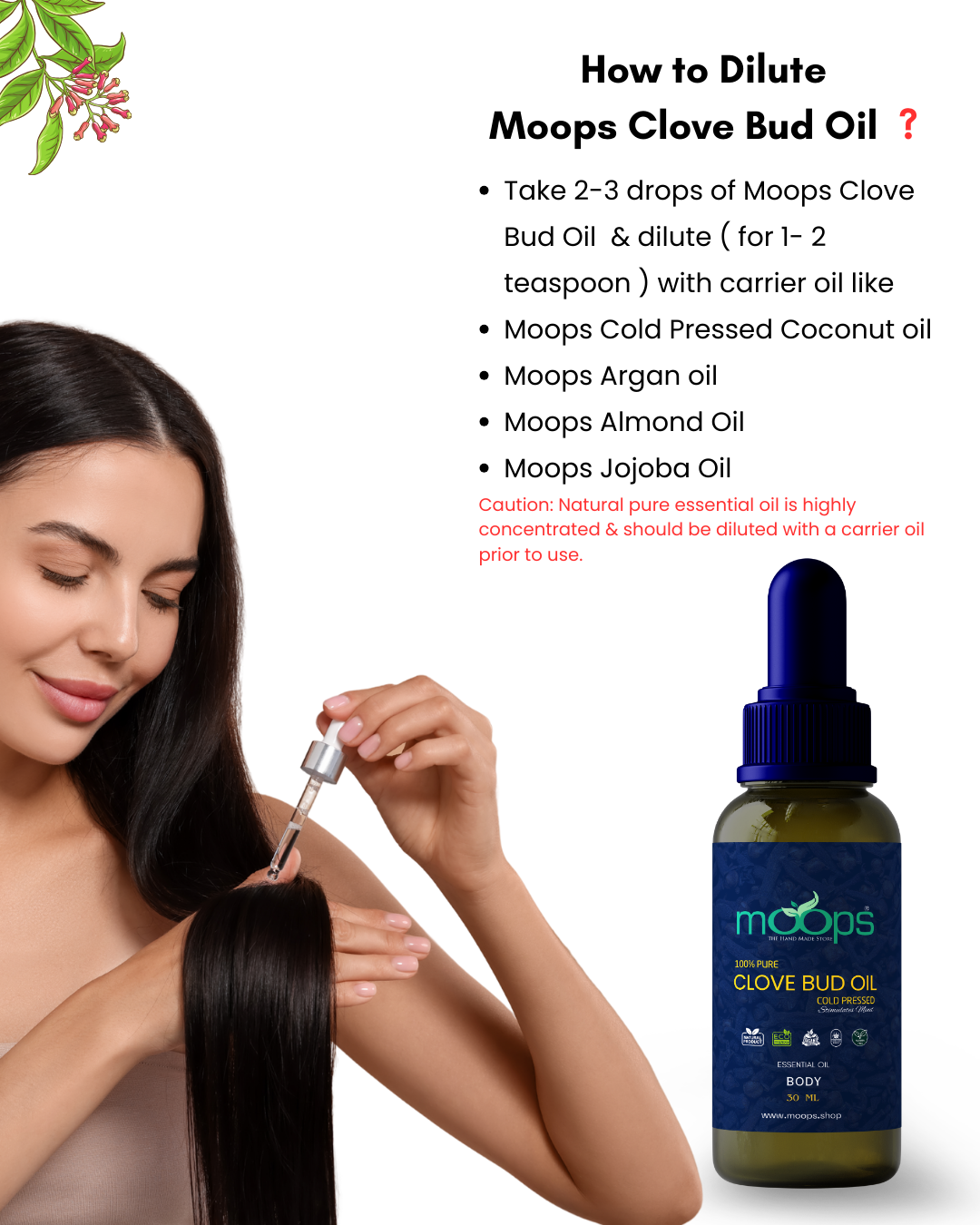 Moops Clove Bud Essential Oil