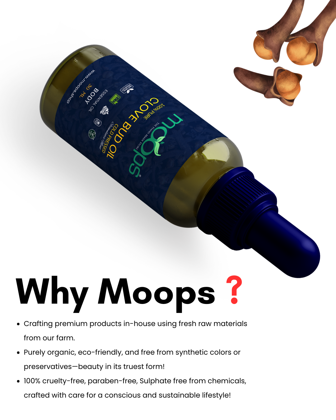 Moops Clove Bud Oil