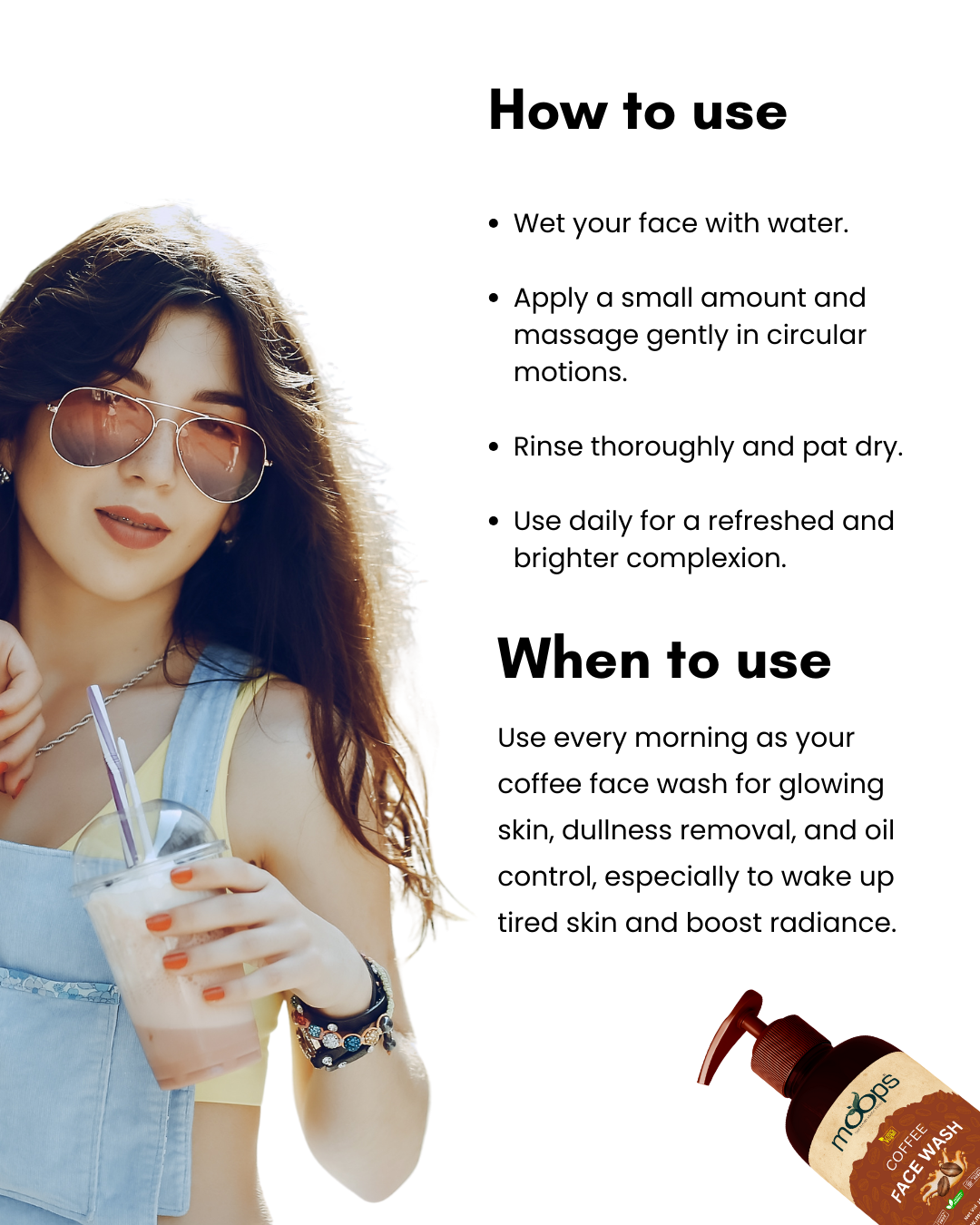 Moops Coffee Face Wash