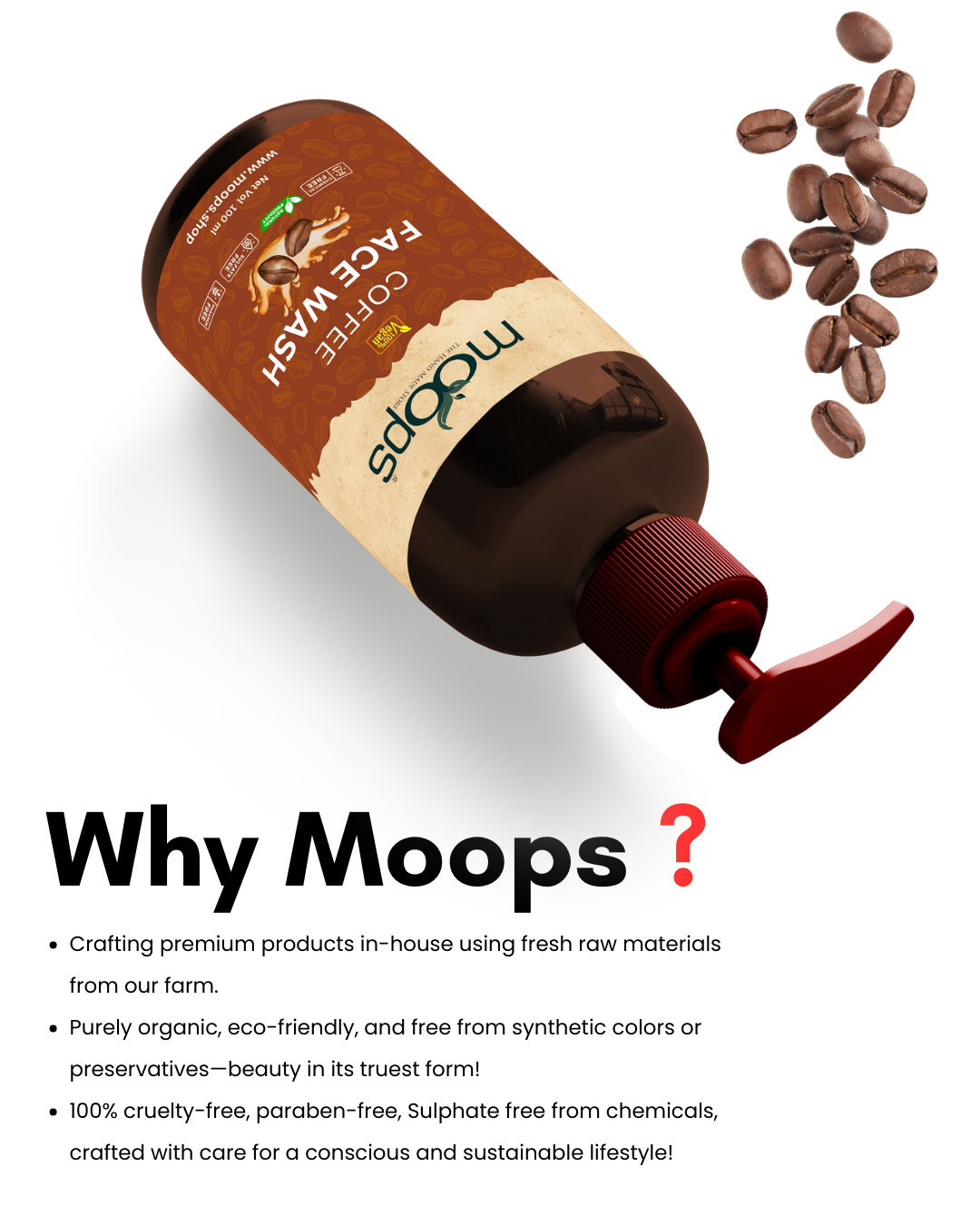 Moops Coffee Face Wash