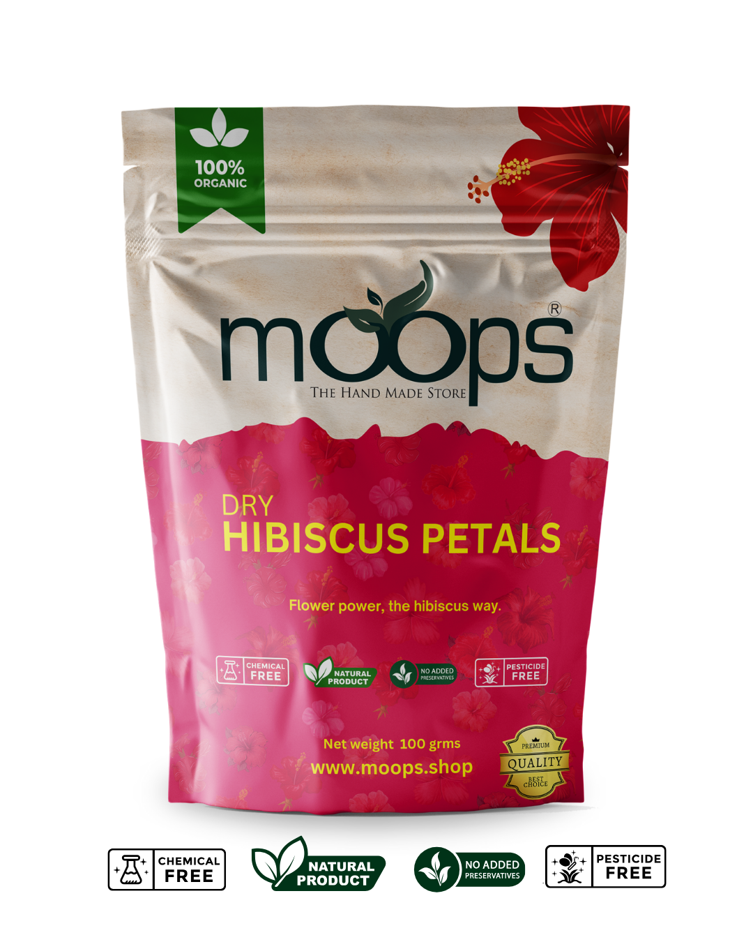 Moops Dried Rose Petals