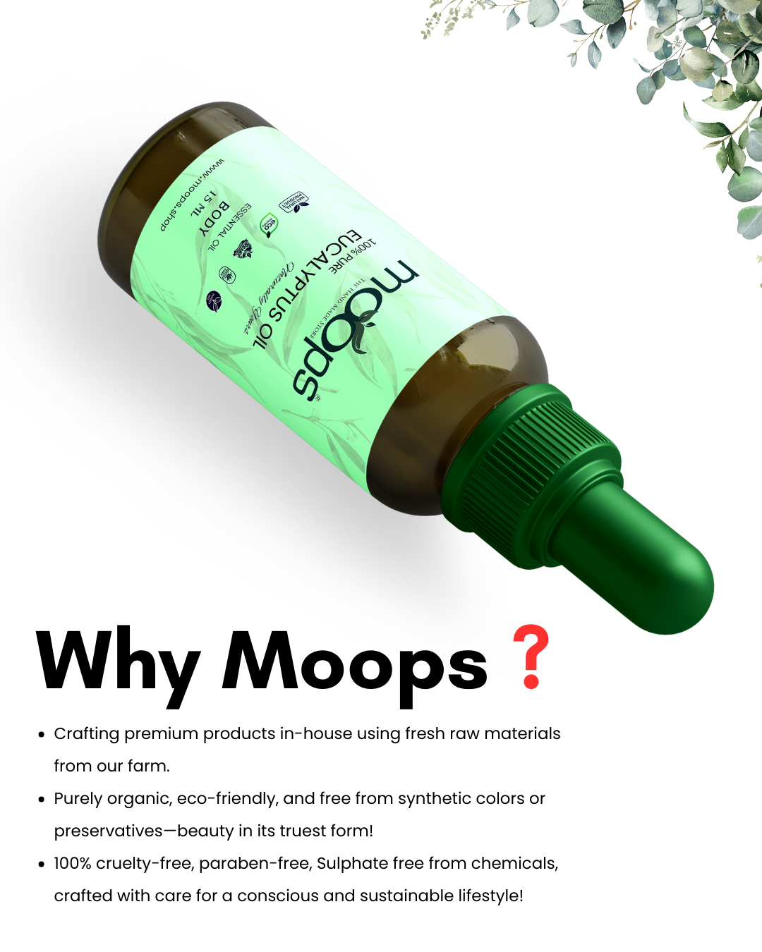 Moops Eucalyptus Oil