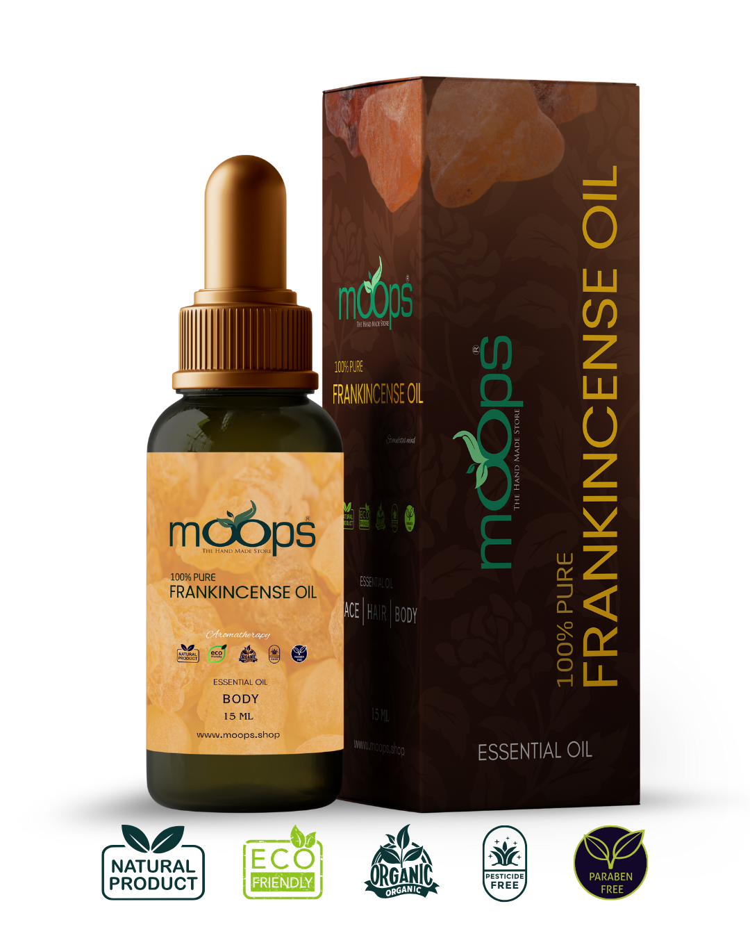 Moops Frankincense Essential Oil